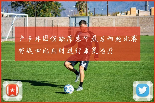 卢卡库因伤缺席意甲最后两轮比赛将返回比利时进行康复治疗
